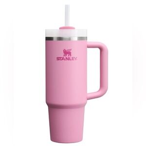 Stanley Pink Tumbler with Straw